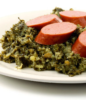 Boerenkoolstamppot met rookworst