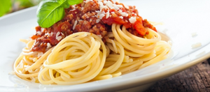 Spaghetti in tomatenroomsaus en wodka