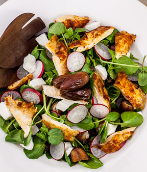 Kip-dadelsalade 