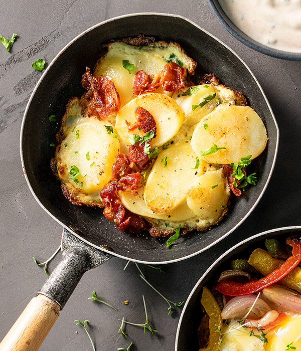 Tortilla van aardappel en serranoham Gourmet