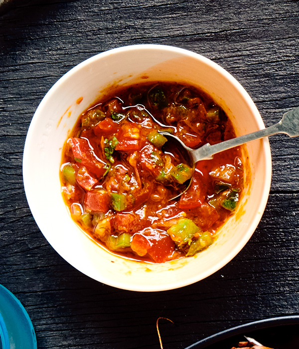 Zelfgemaakte barbecuesaus (BBQ) 