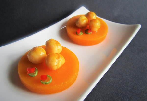 Flespompoen  met kikkererwten