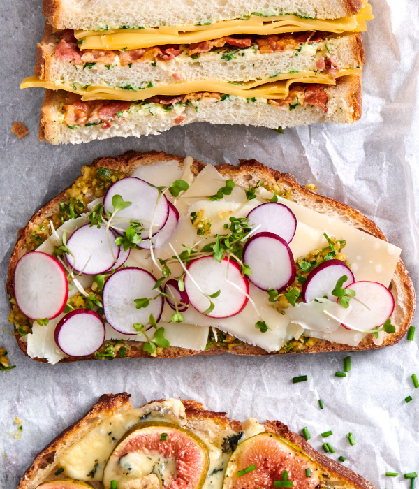 Walnotenpesto met geitenkaas 