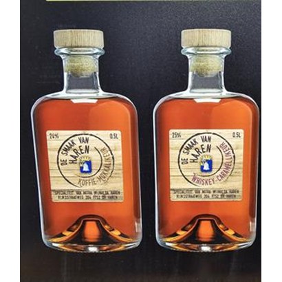 De smaak van Haren Whisky Caramel- & Koffie Mokka likeur